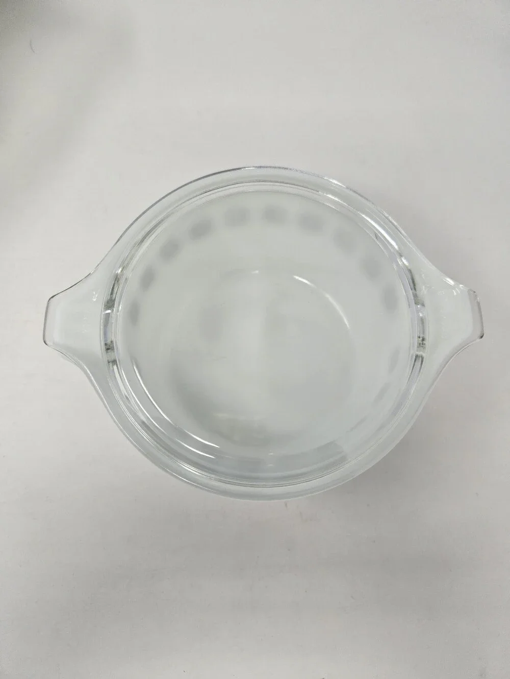 VINTAGE PYREX TOWN & COUNTRY CINDERELLA BOWL #444 #443 CASSEROLE DISH SET OF 3
